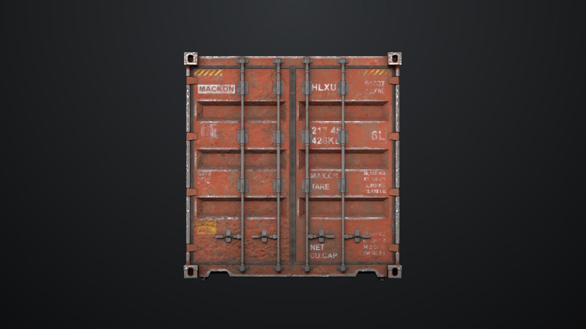 5 Cargo Dusty Container 20ft Single Mat