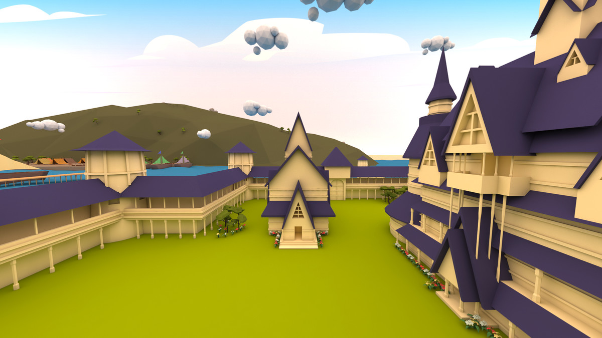 Low Poly Frozen Environment