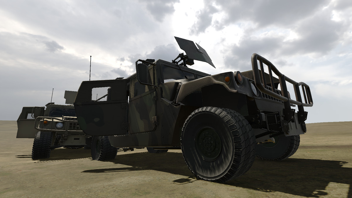 Hummer Jeep Armored Military Vehicle