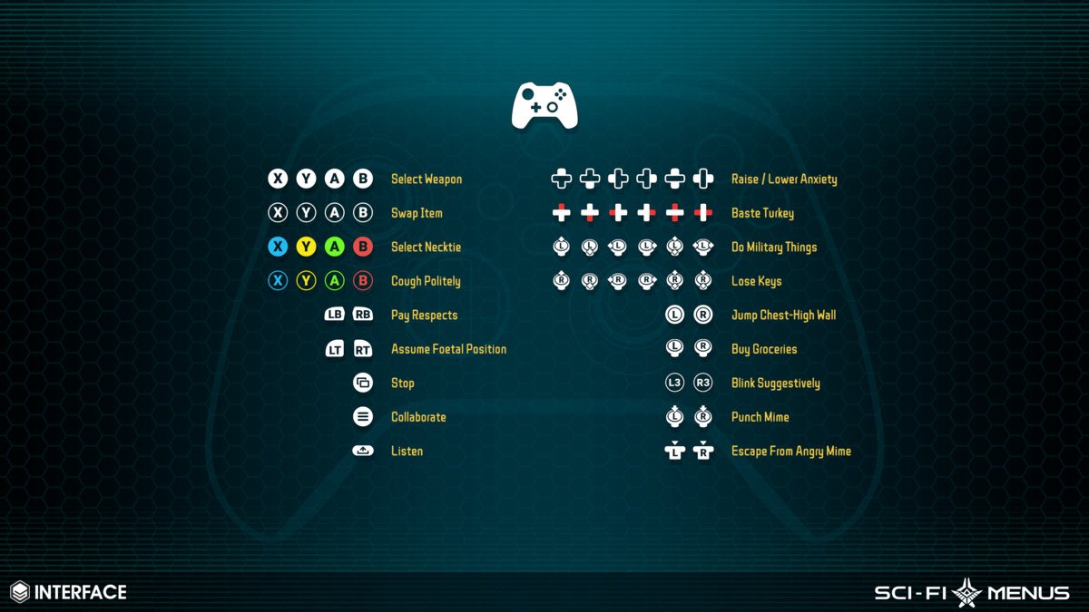 Sci-Fi Menus - Synty INTERFACE - GUI