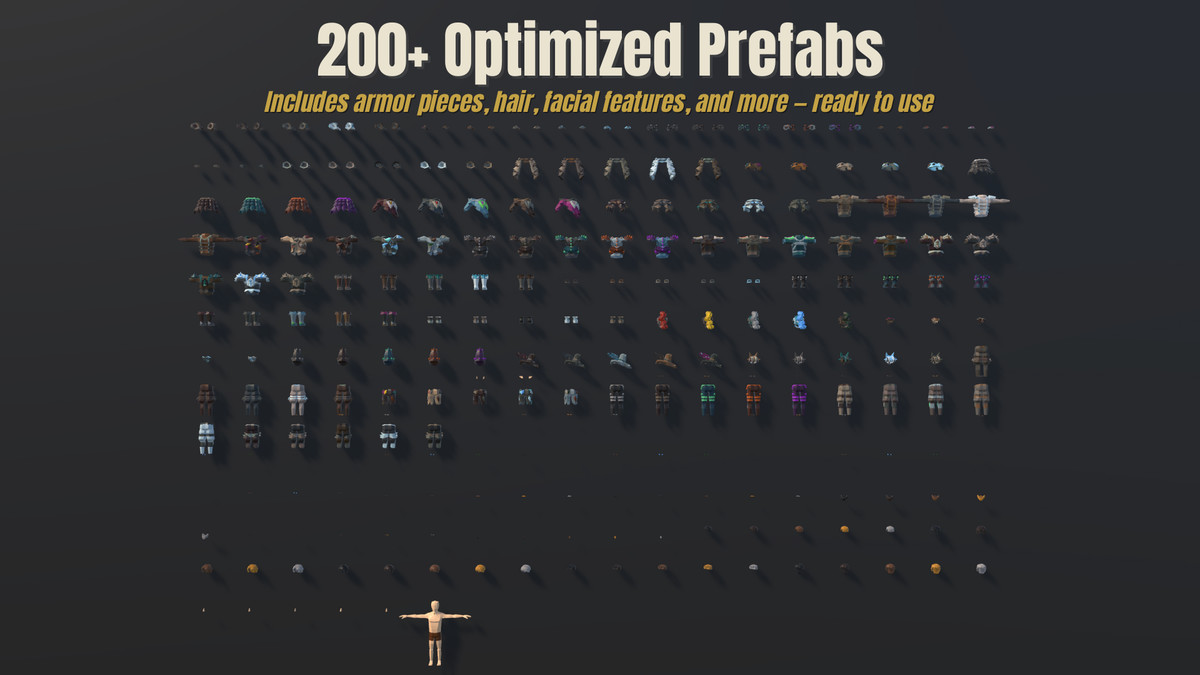 GanzSe Modular Character Pack Vol.1