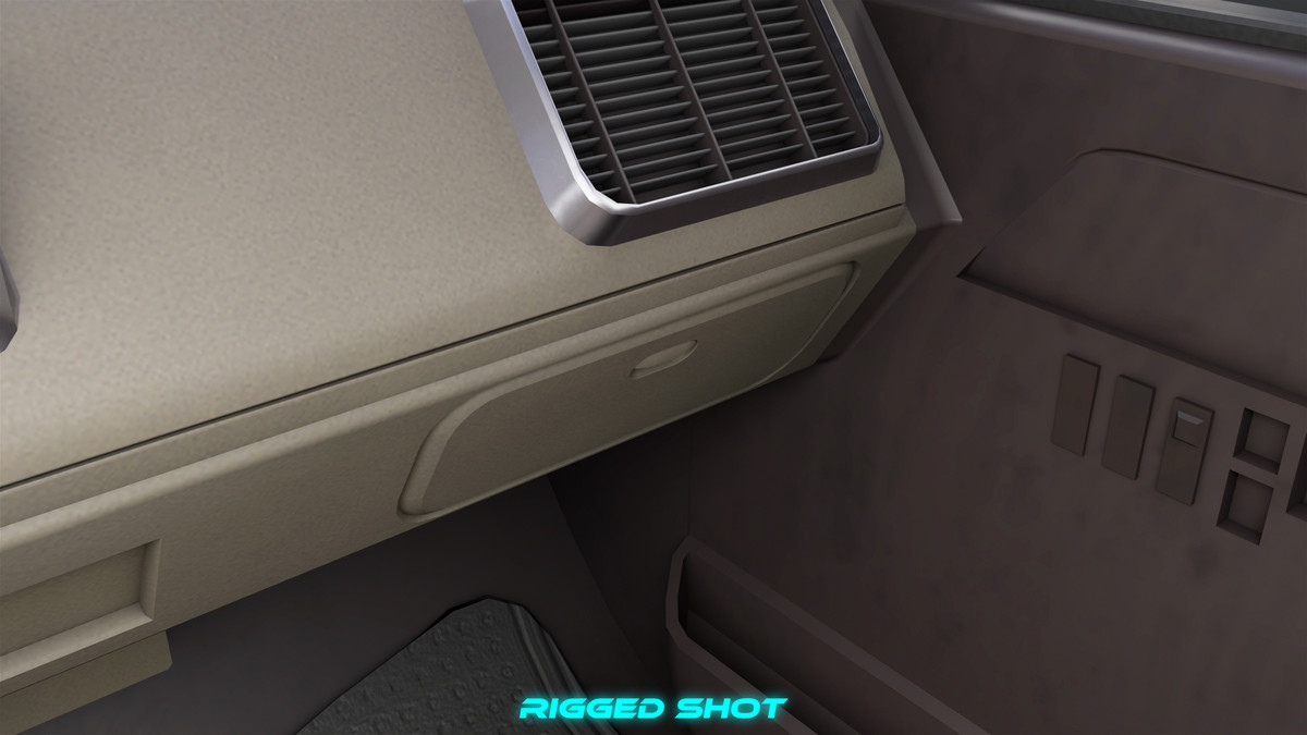 Pickup Truck01 Black and White URP HDRP Textures