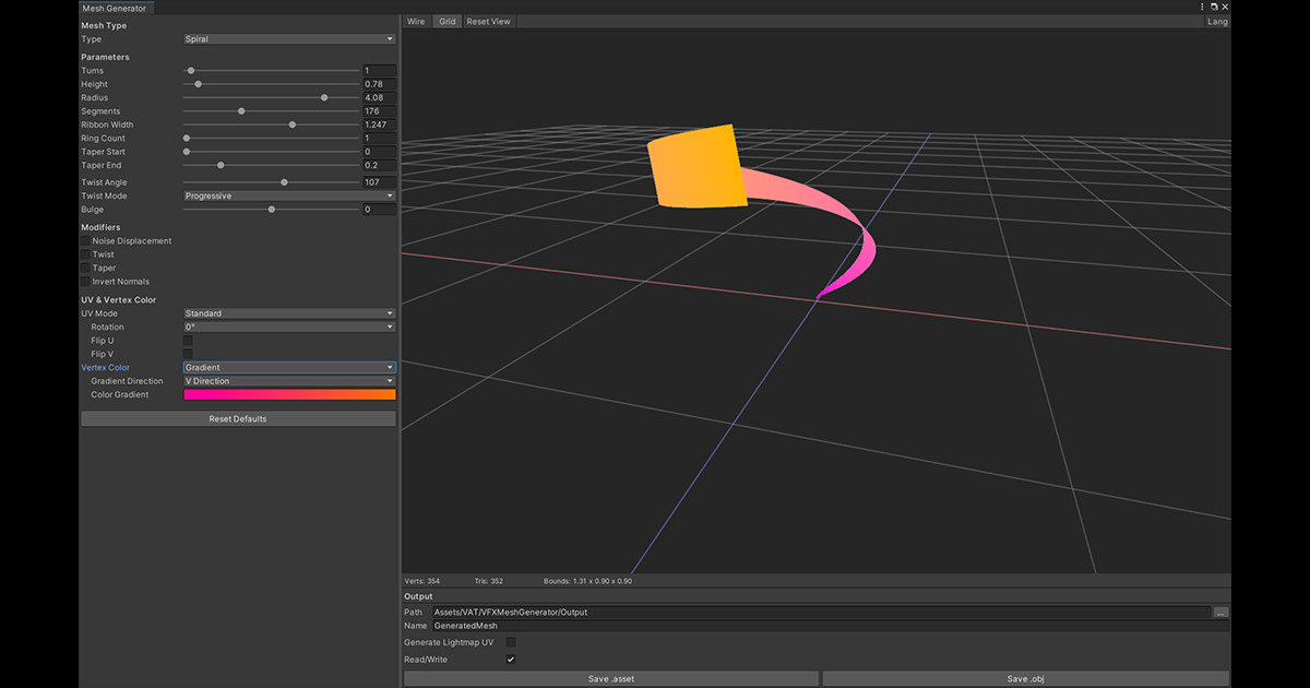 VFX Mesh Generator - Professional Model Generation Tool for VFX Artists