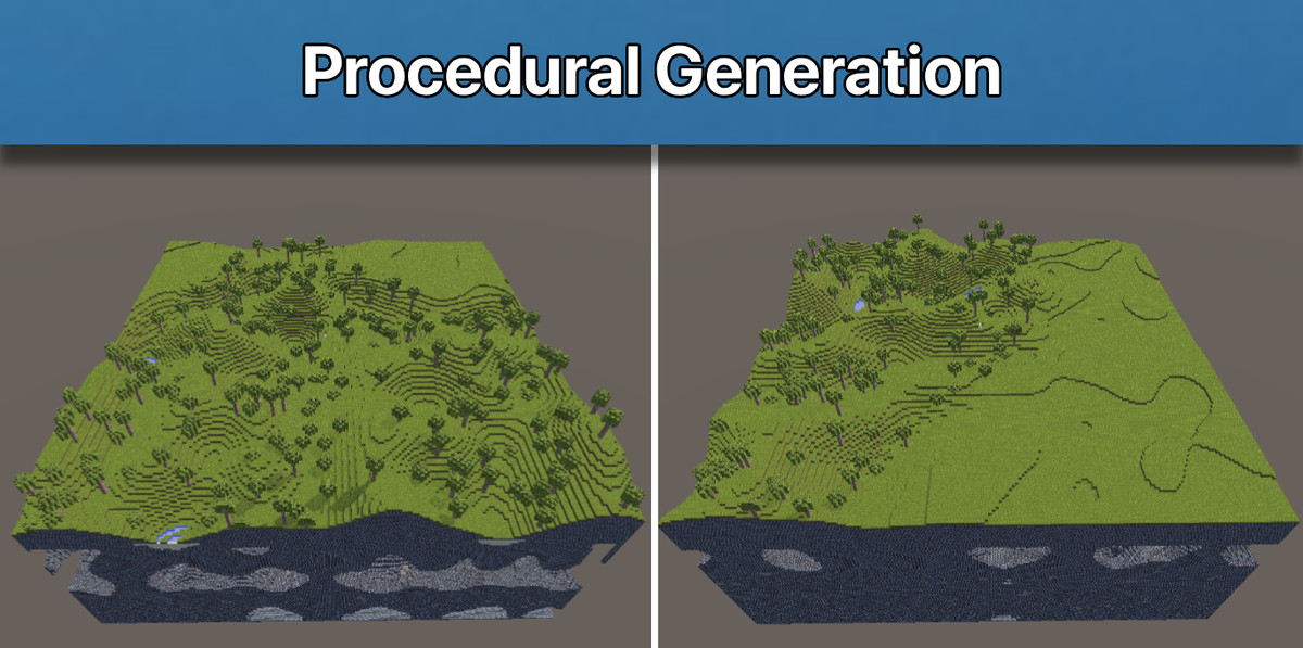 Pro-Cube World: Procedural Voxel World Generator