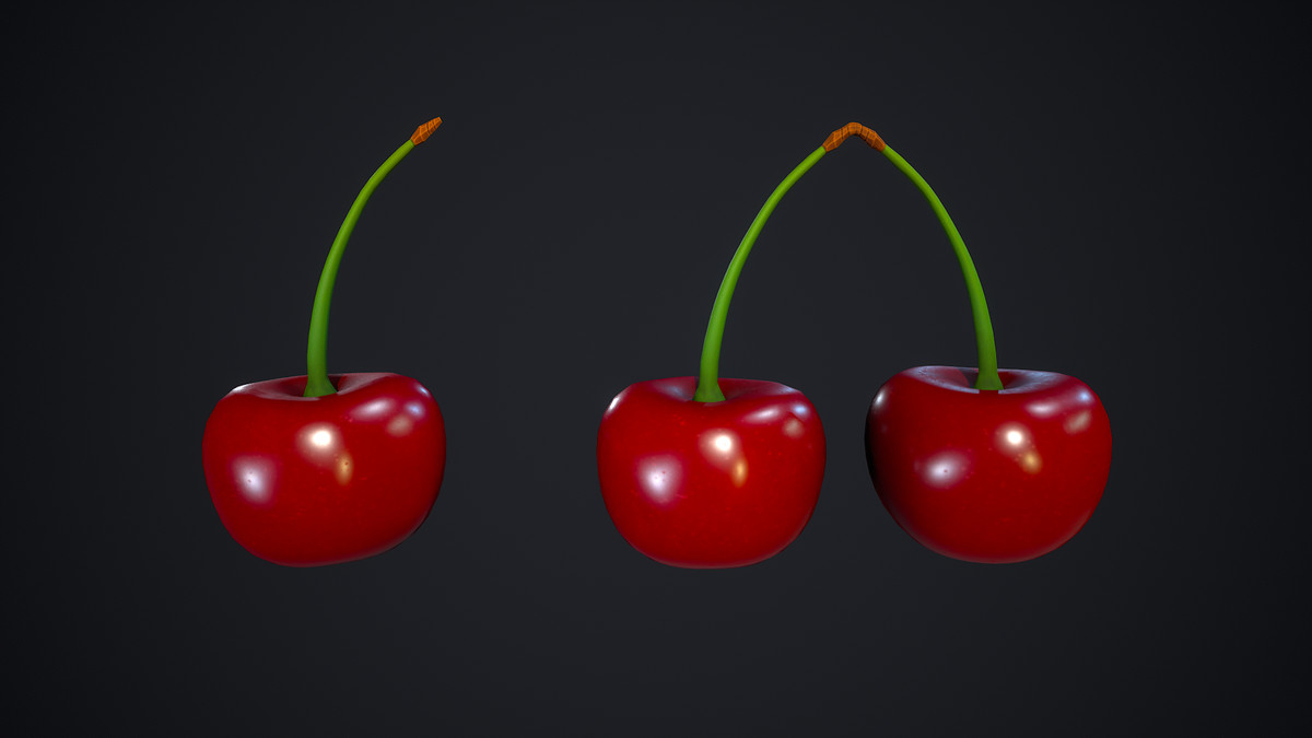 Stylized Fruit Pack – Market & Food Props – Game Ready