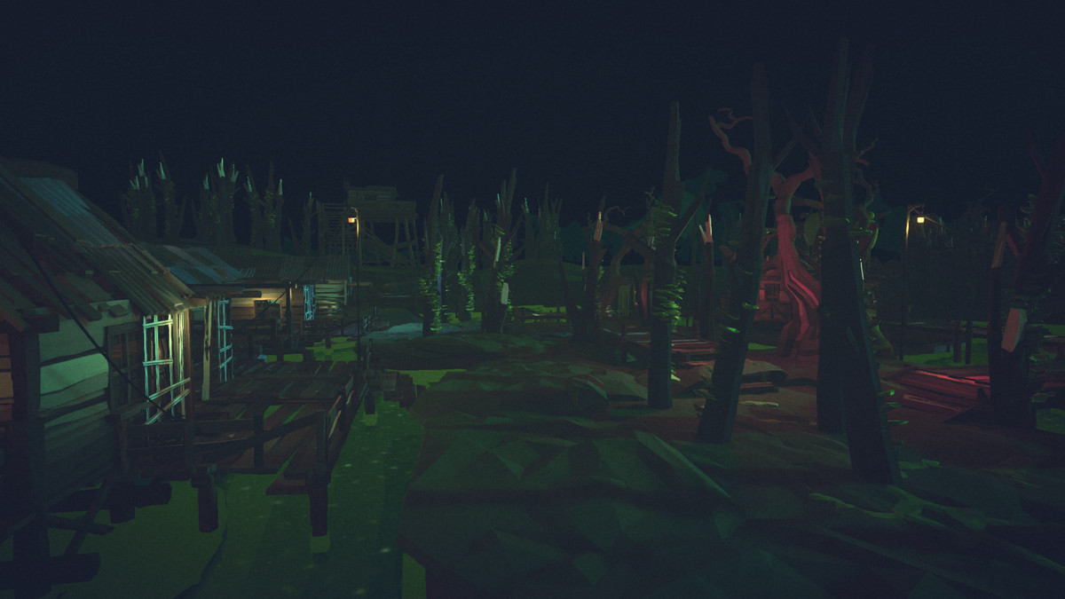 Low Poly Swamp Village – ModulaCraft PRO