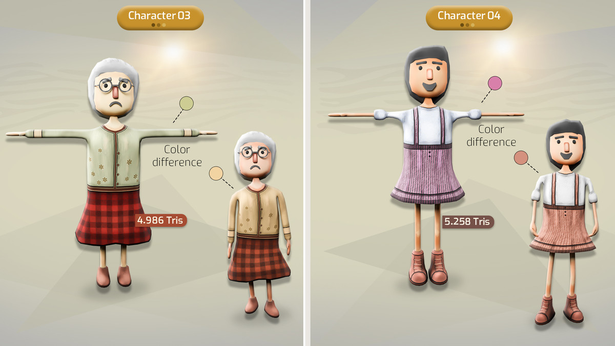 LowPoly Character Collection 1