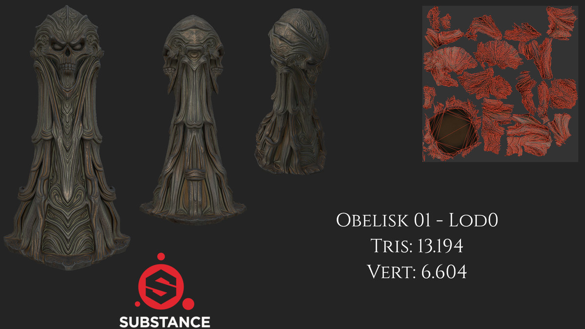 5 Dark Fantasy Obelisks