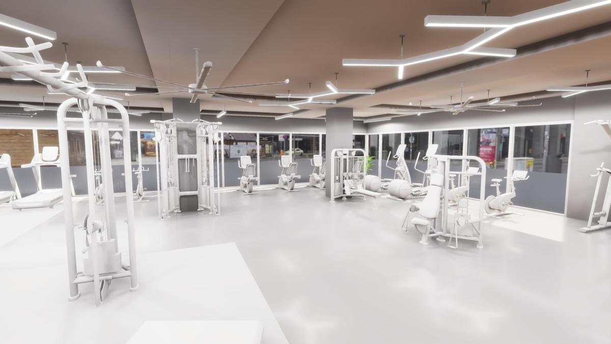 HQ Gym Interior