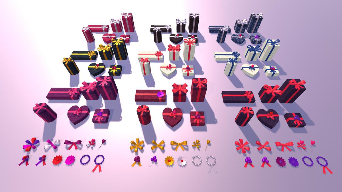Gift Boxes with Magical Shader (Burn & Reveal)