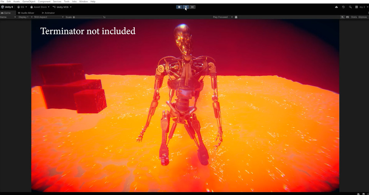 Melt metal / Lava shader URP, HDRP