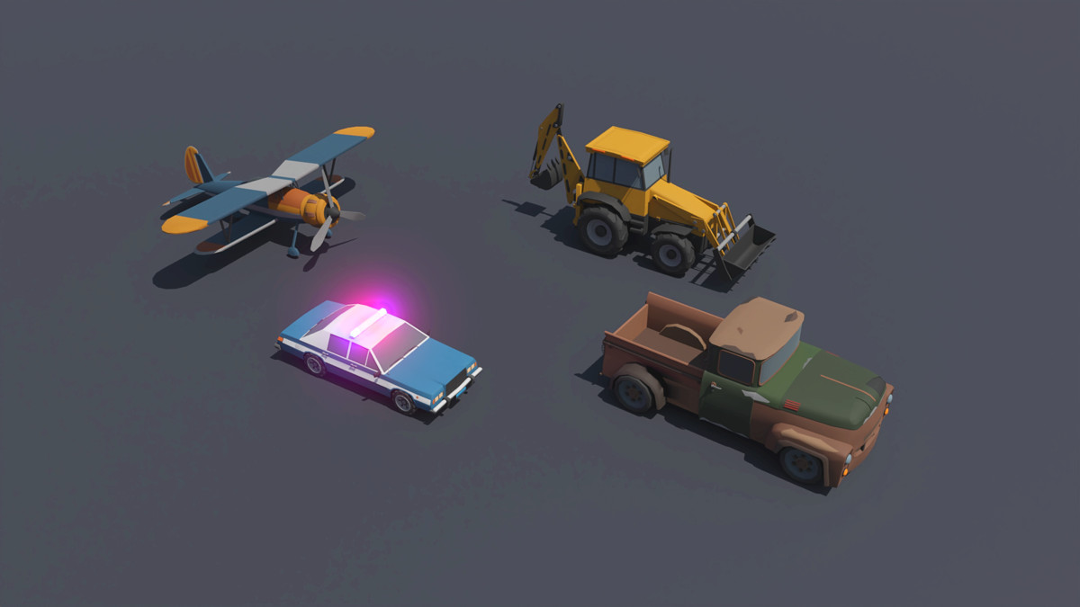 Desert Environment pack - Low Poly 3D