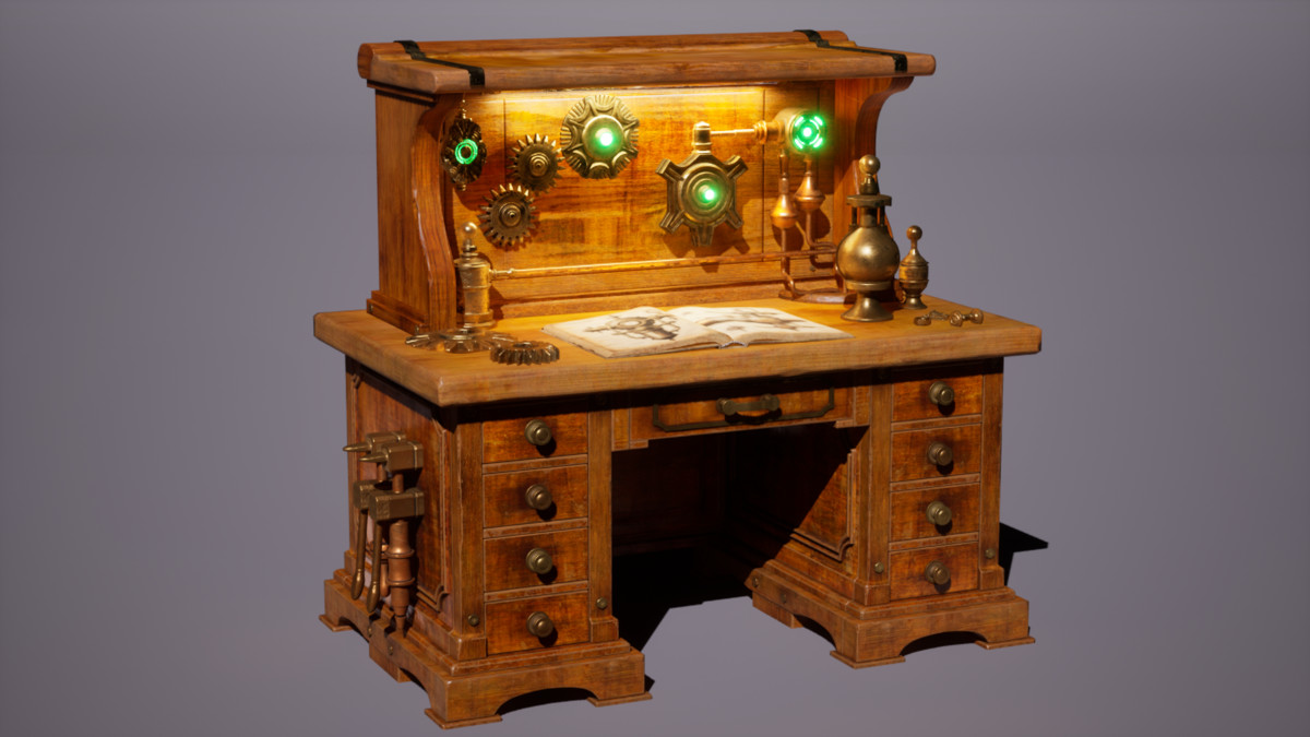 Fantasy Workbenches/Crafting Stations/Workshops (Potions/Blacksmith,Alchemy)