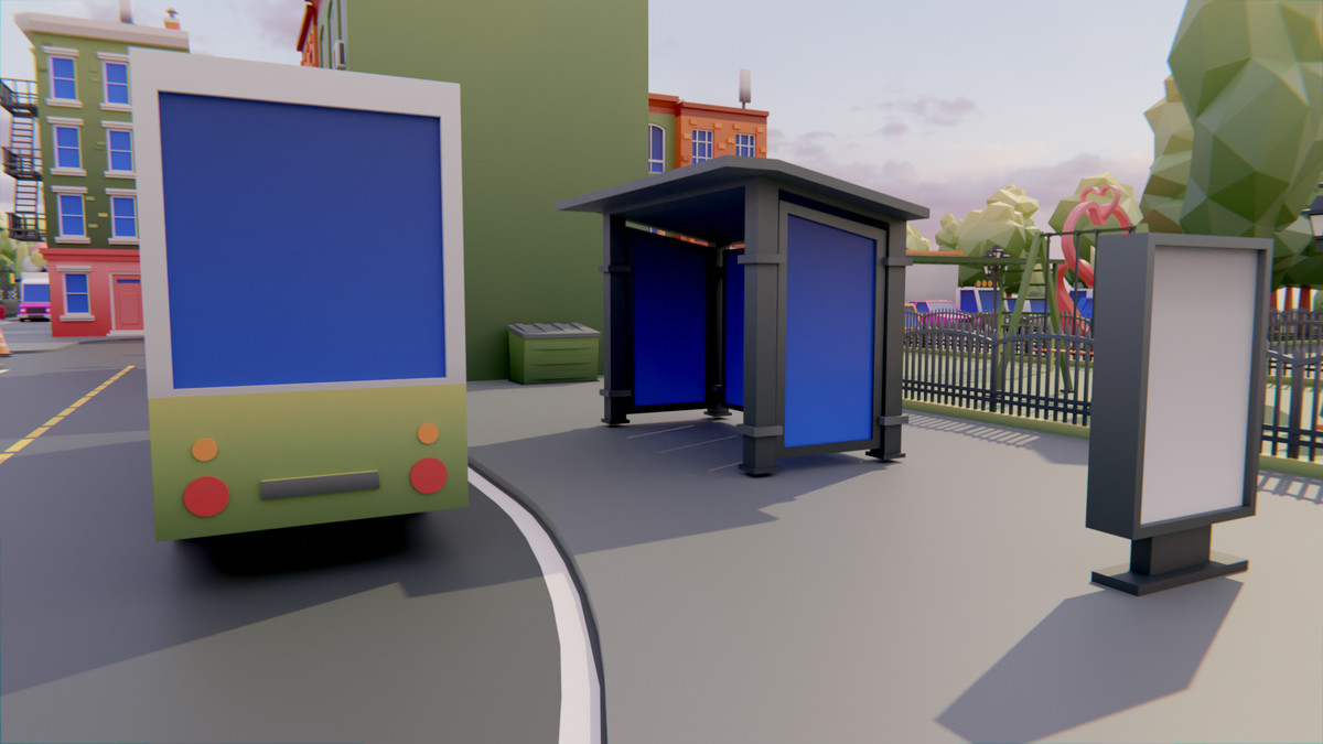 Low Poly Town by IGS