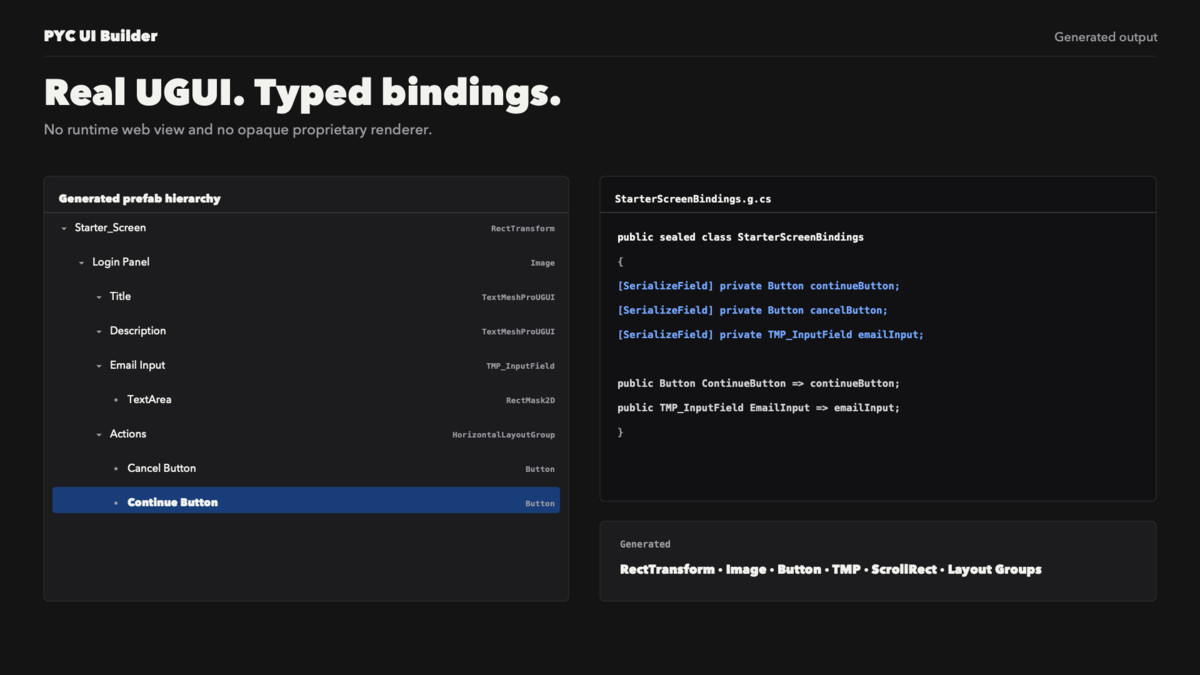 UGUI Builder with Figma Support