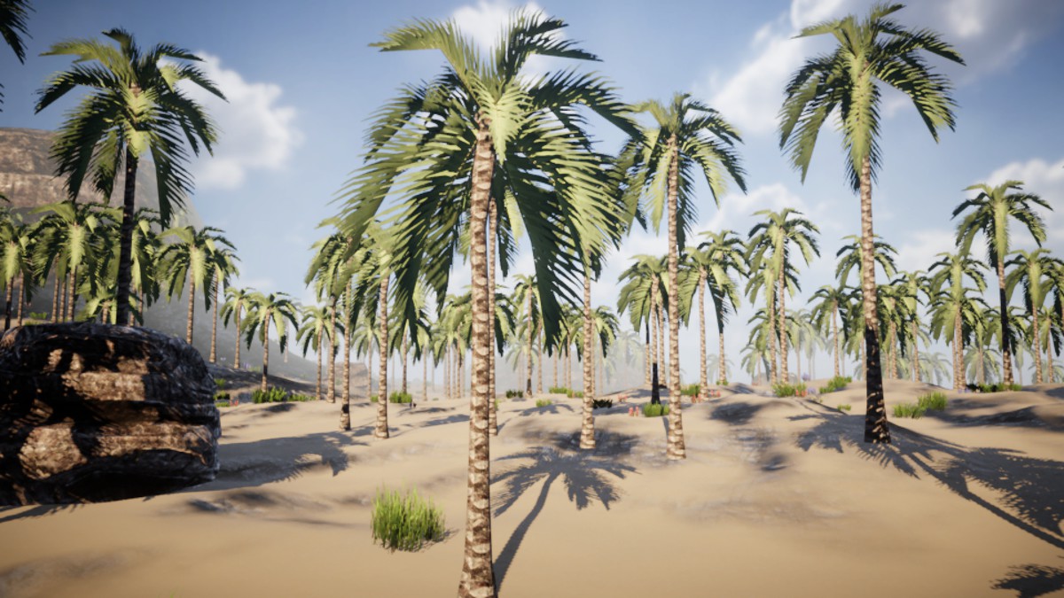 Mobile Palm Tree Bundle (for URP)