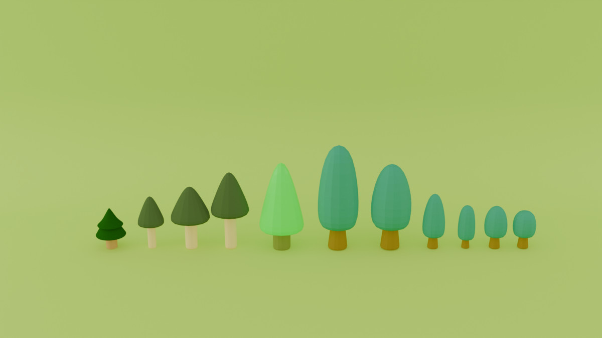 Low Poly Nature Pack - 50+ Stylized Assets