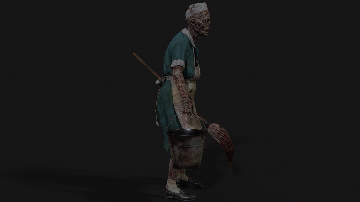 Hospital Janitor — Zombie Hospital Collection