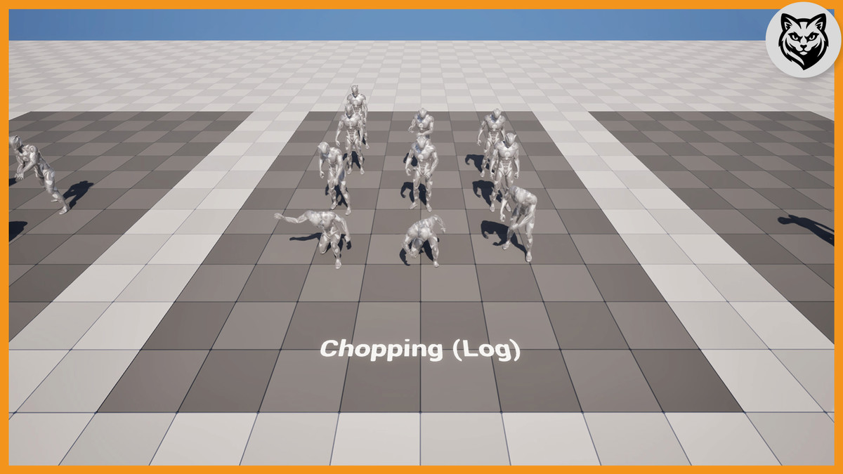 Woodcutting Animation Pack