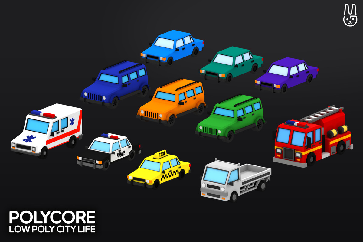 POLYCORE - Low Poly City Life