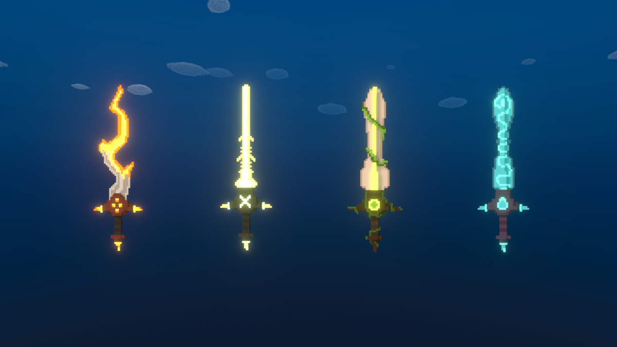 Fantasy Weapons & Tools Pack FULL — Voxel style medieval tiered collection