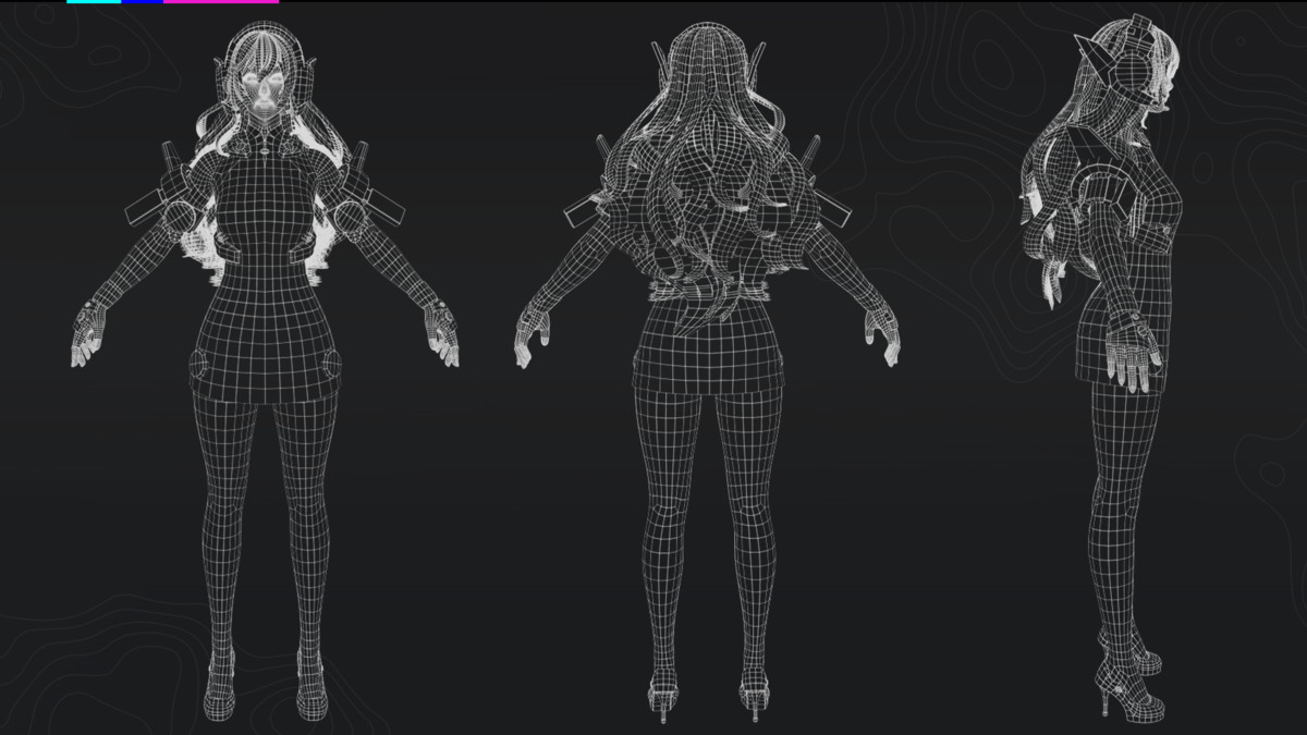 Cyber Operator Girl Ophelia