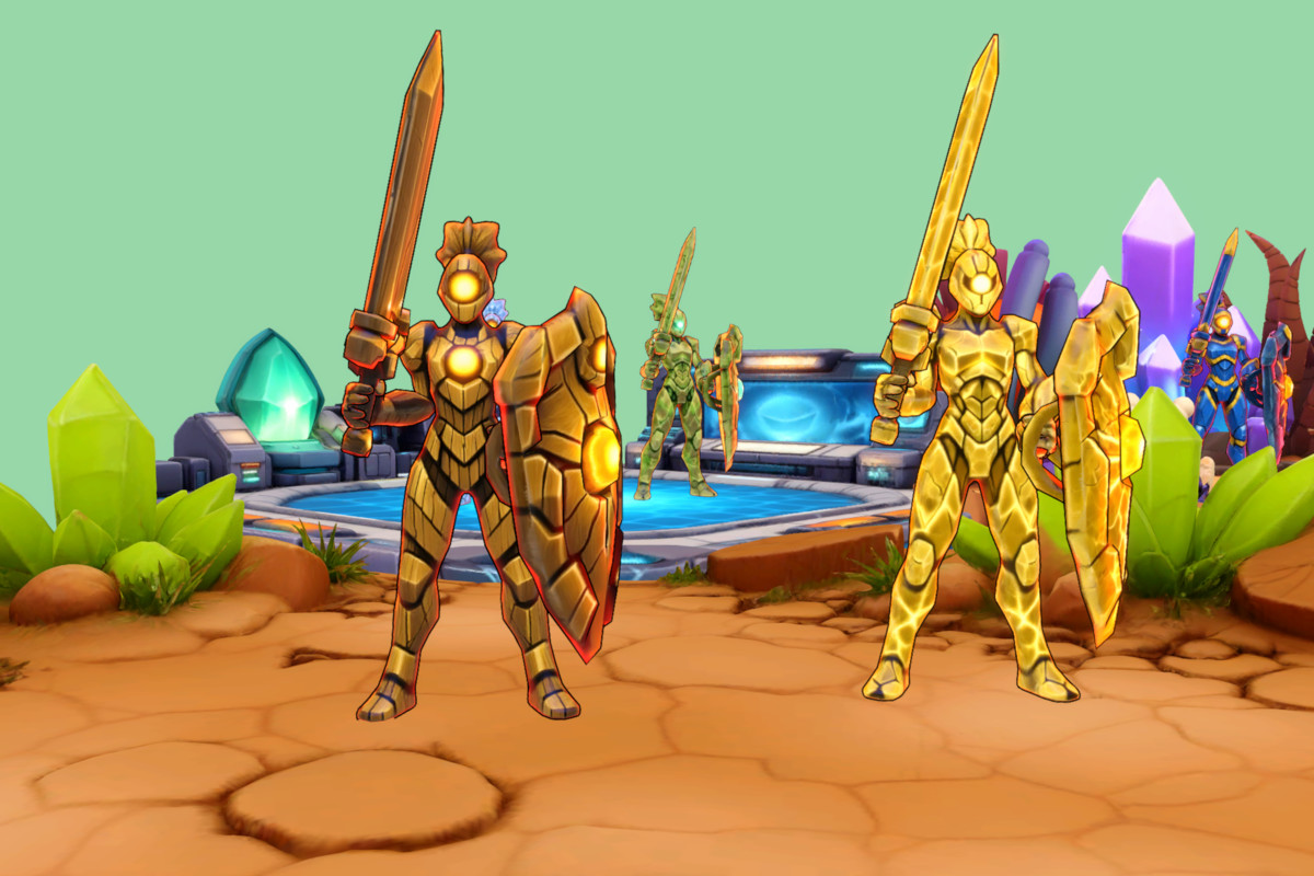 Lumina Knight - Stylized Fantasy Monster (Rig + Animation) – PixeliusVita