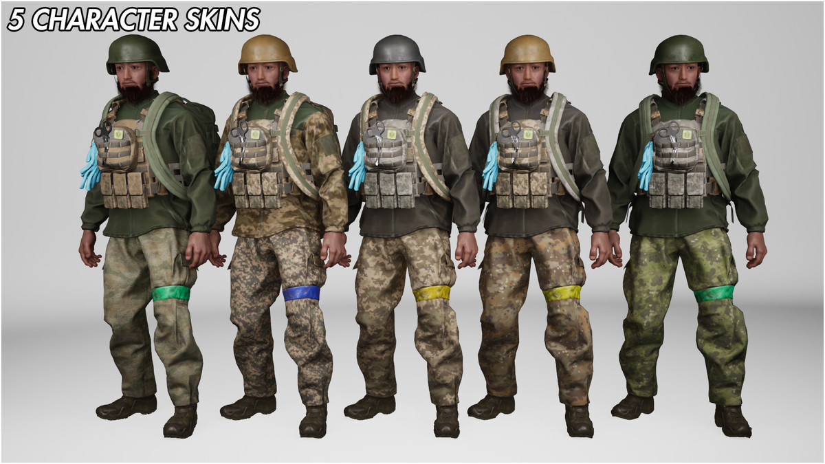 Ukraine Army Soldiers Pack