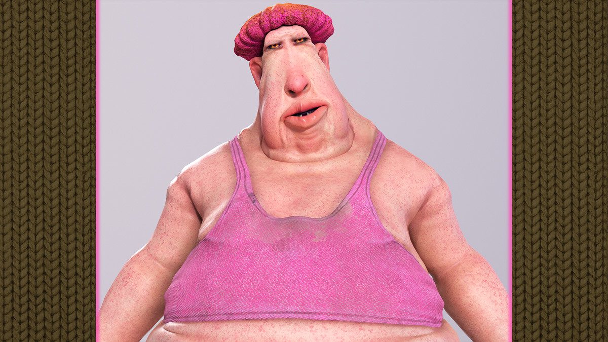 Funky Cartoon Man - Puffsy