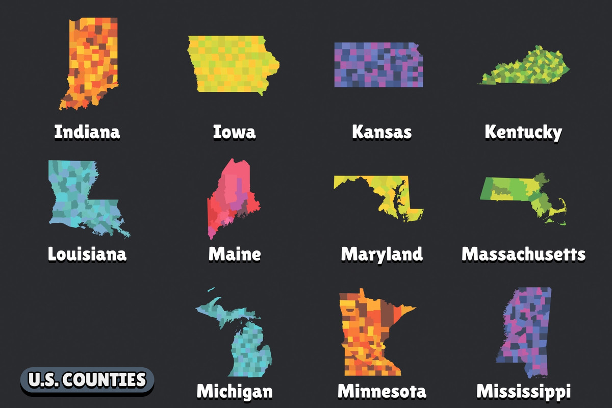 Toon Style World Map Pack