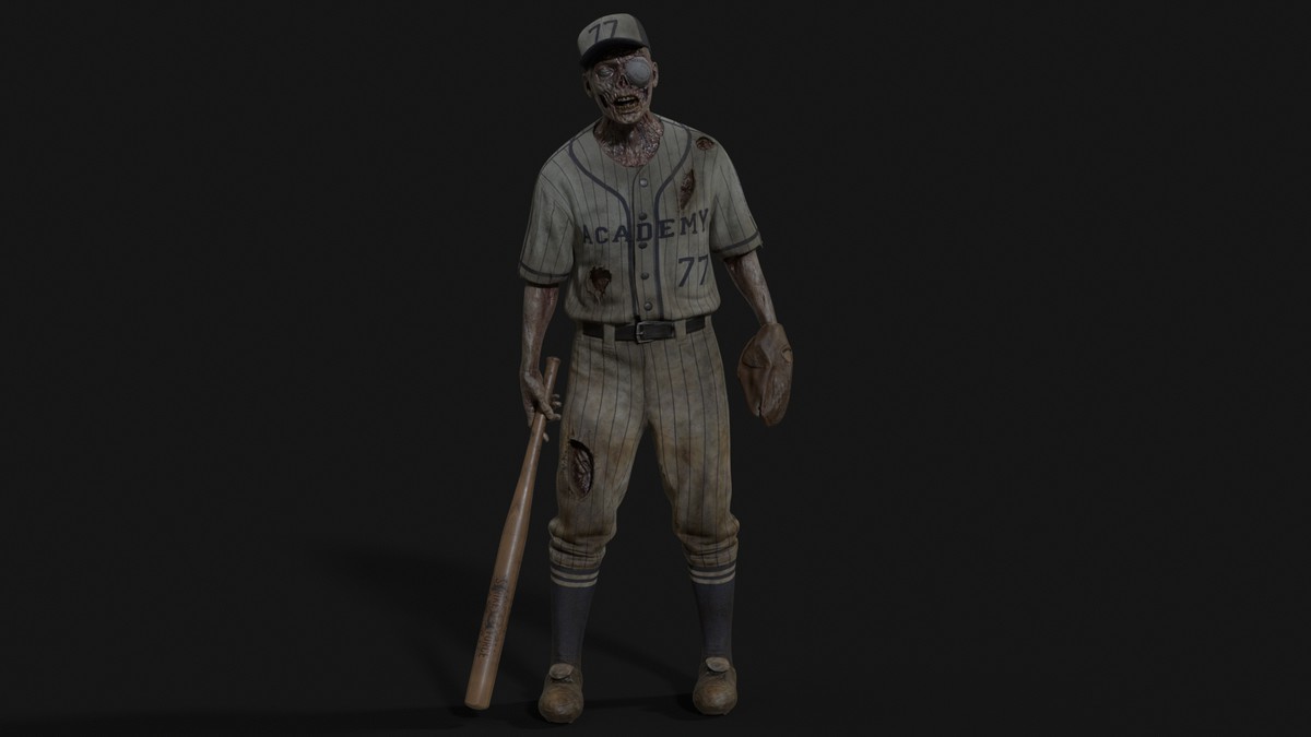 Baseballer — American School Zombie Collection