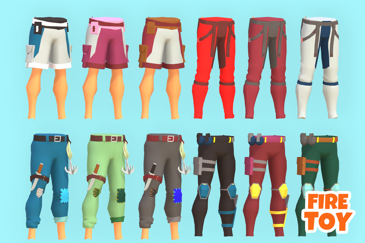 Stylized Modular Characters Vol 1