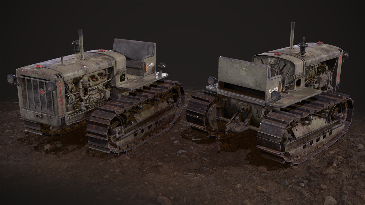 Tractor S-65 WW II