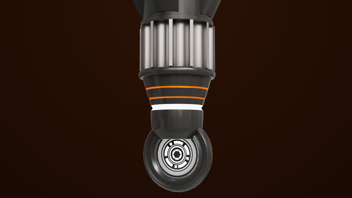 Sci Fi Battle Hammer 07 URP HDRP Textures