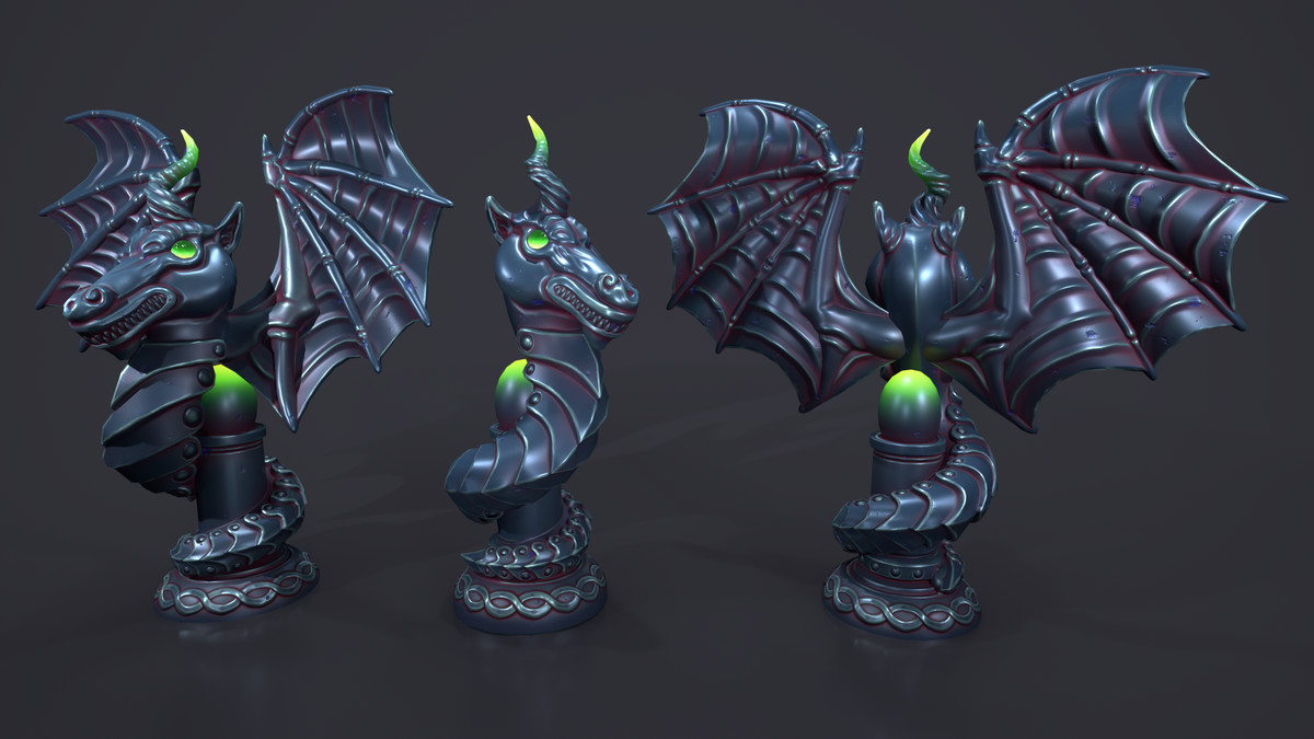 Fantasy Statues 2 Pack