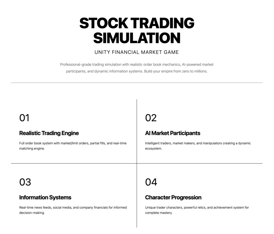 Ultimate Stock Market Simulation Framework