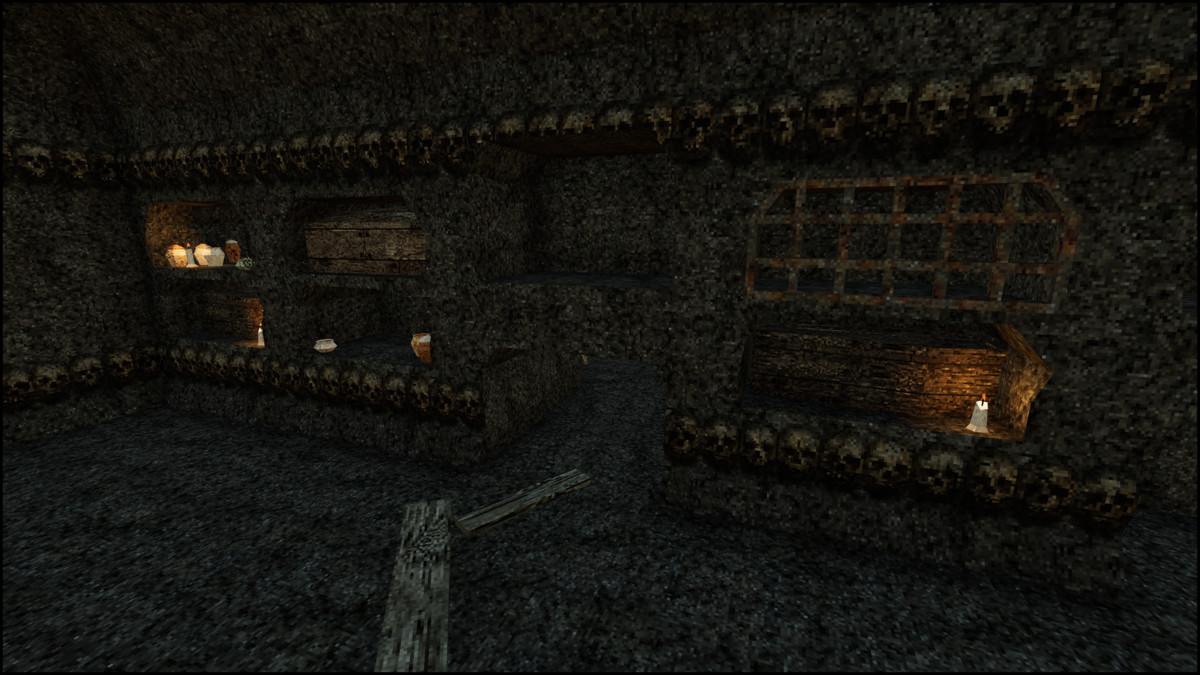Catacombs - Retro Style Modular Environment Pack