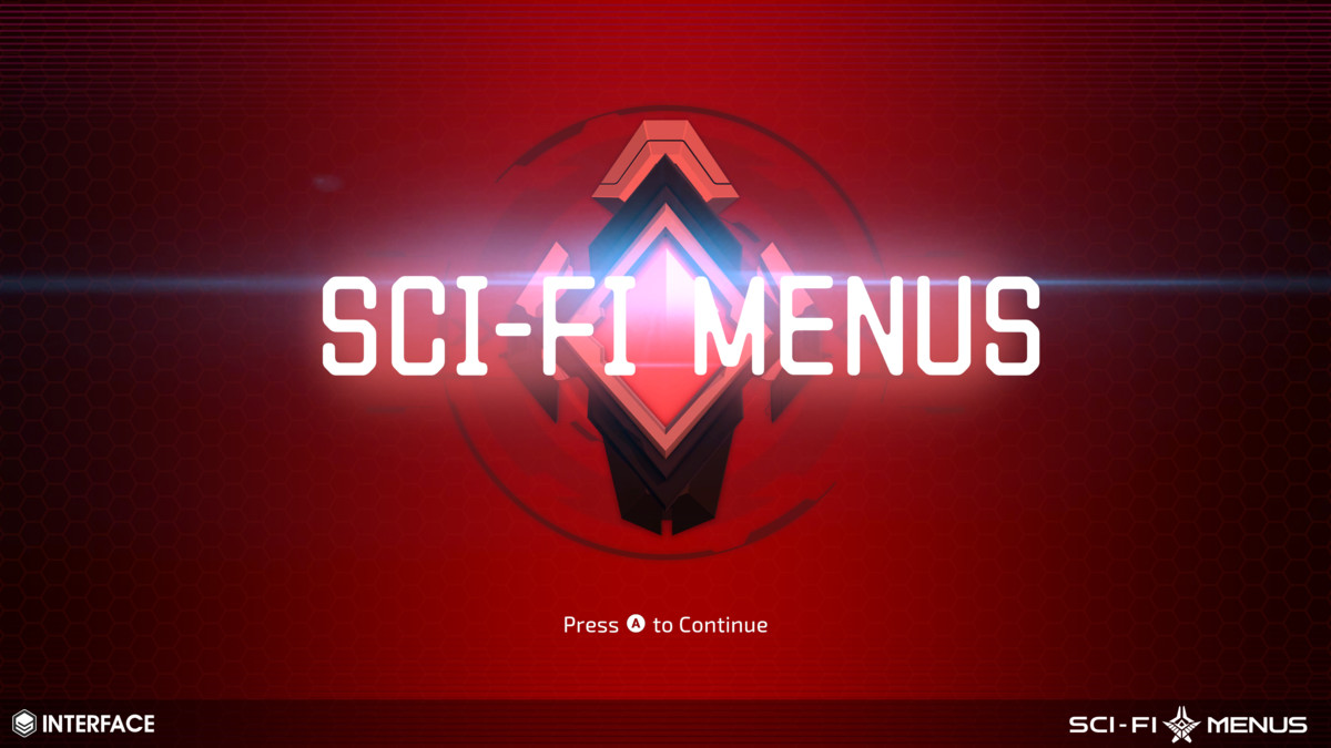 Sci-Fi Menus - Synty INTERFACE - GUI