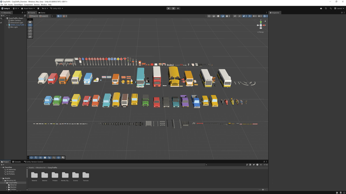 COZY TRAFFIC : Stylized City Vehicles & Transit
