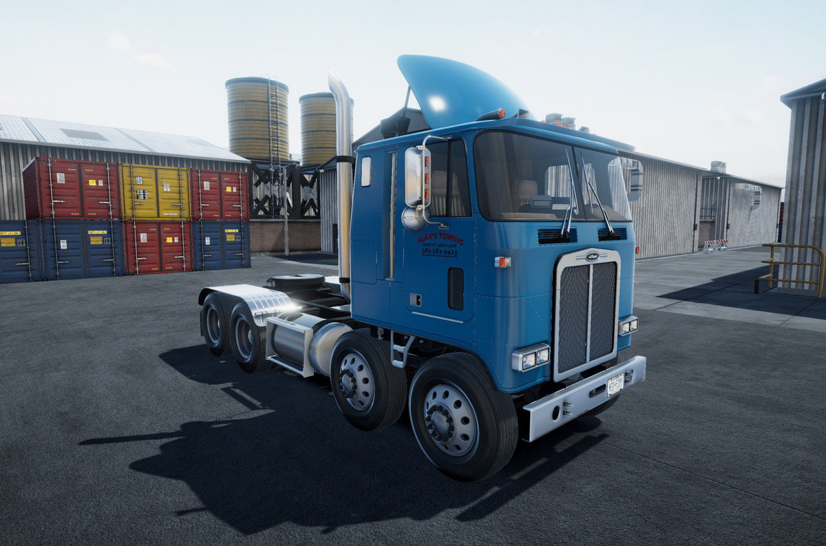 TwinSteer cabover truck