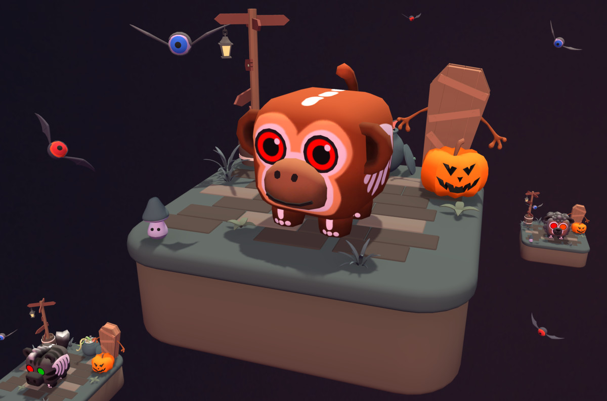 CuteMagic - Cube Animals Pack: Spooky Edition