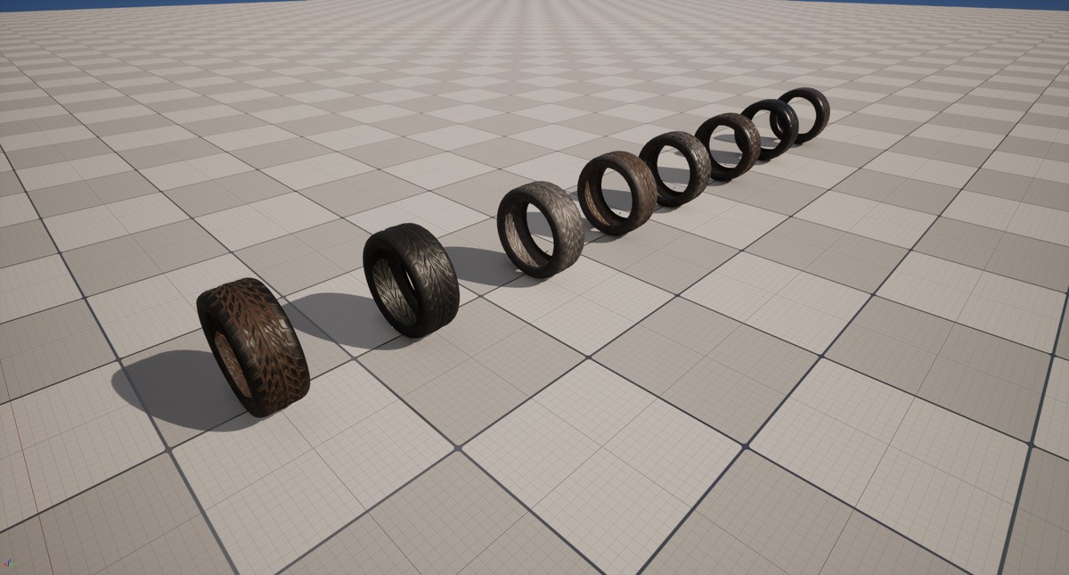 Kryxen Tire V1 - Game Ready