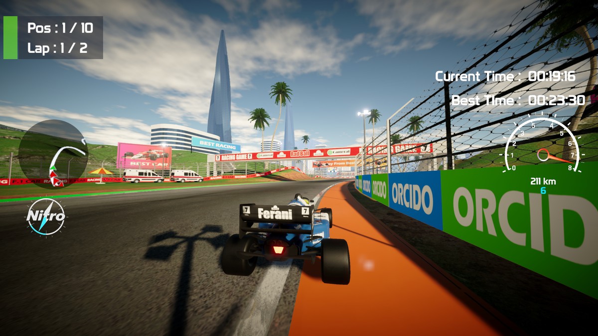 F.1 Racing Game 2