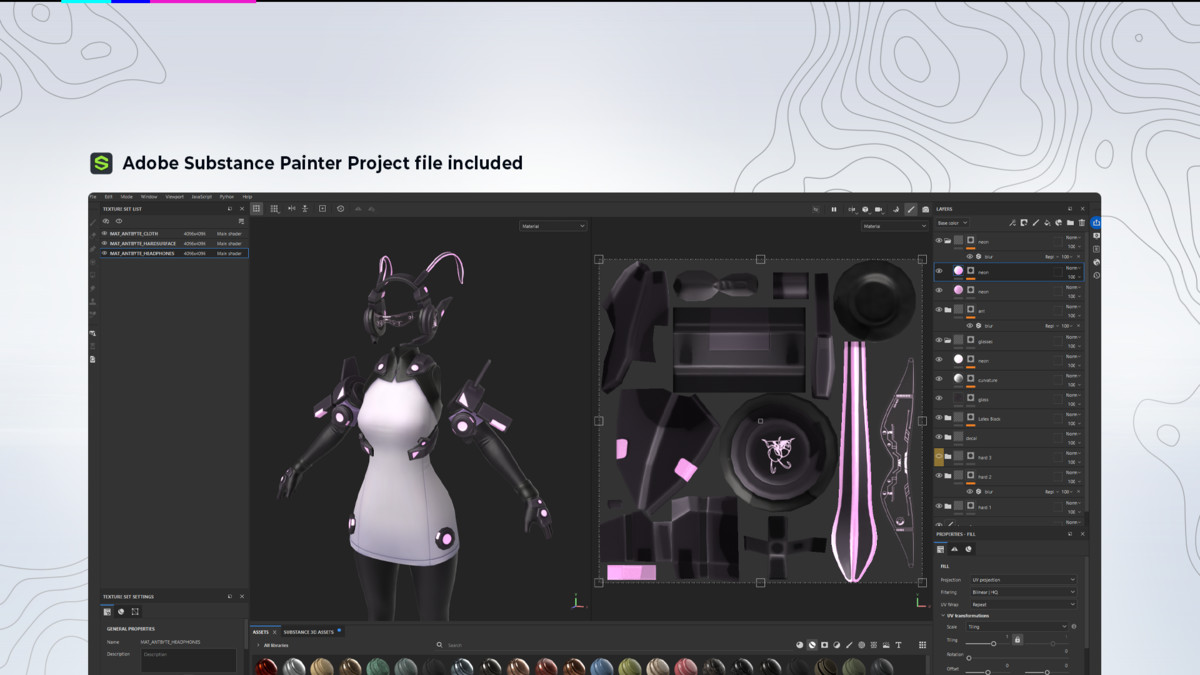 Cyber Operator Girl Ophelia