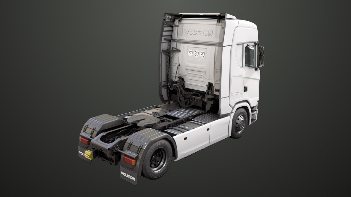 Heavy Truck Chassis 06 Interior URP HDRP Textures