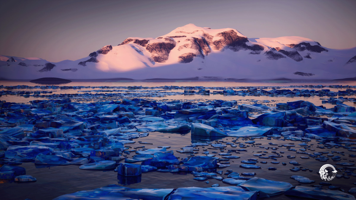 Arctic Landscape Stylized