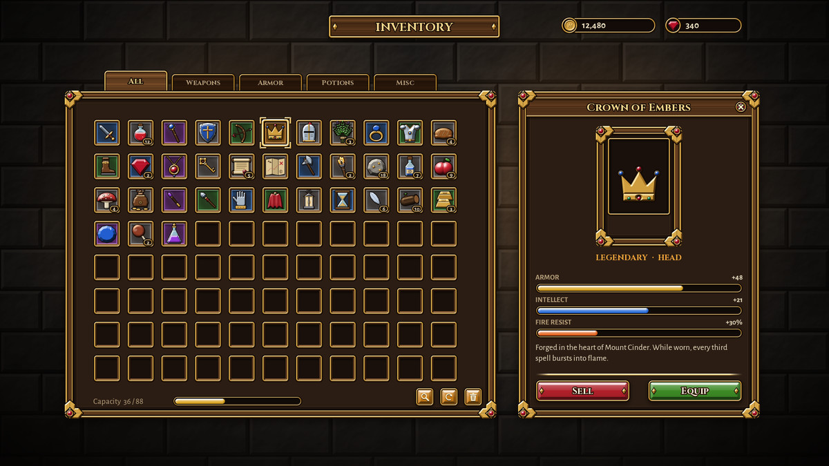 Fantasy RPG UI Kit
