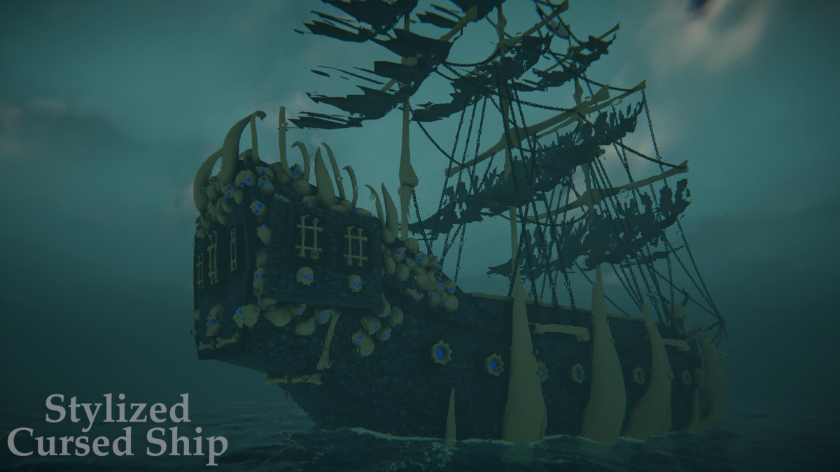 Stylized Cursed Ship - By Yorakeys
