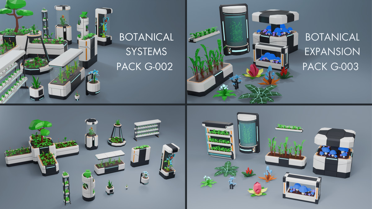 LOW POLY SCI-FI ULTIMATE ASSET LIBRARY