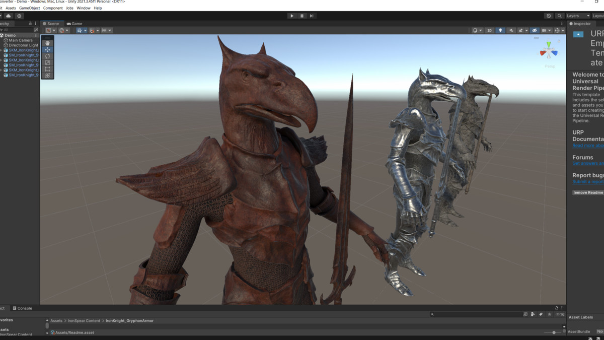 Iron Knight Gryphon Armor